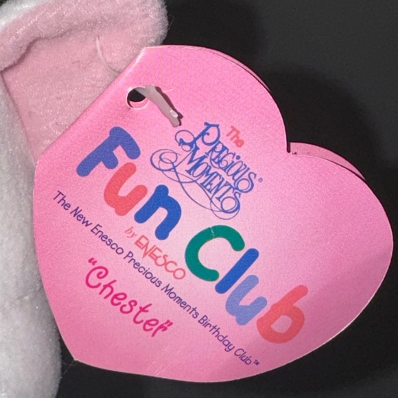 Precious Moments Chester the Pig Birthday Club Limited Edition Stuffed Animal - Picture 2 of 5